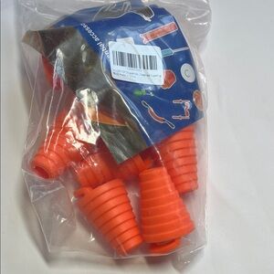 Bright Orange Kayak Scupper plugs. Set of 10.